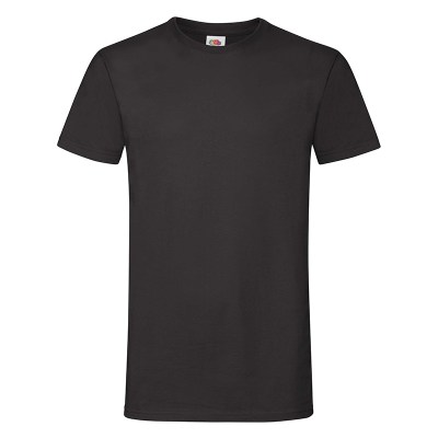 ΜΑΥΡΗ FIT ΜΠΛΟΥΖΑ FRUIT OF THE LOOM SOFSPUN TEE